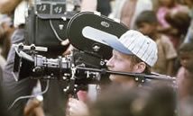 Bill Chvala filming Negrito festival in the Philippines.