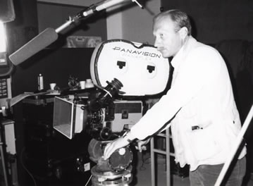 Film and Video. Just telling stories..(Bill Chvala with Panavision camera).